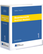 Cover des Beamtenrechtes NRW
