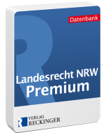 Cover des Landesrechts NRW - Premium