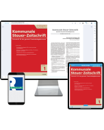 Cover der Kommunalen Steuer-Zeitschrift