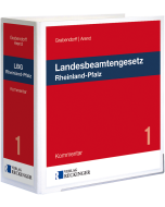 Cover des Landesbeamtengesetzes in Rheinland-Pfalz