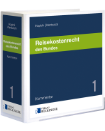Cover des Reisekostenrechts des Bundes