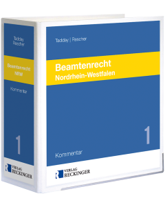 Cover des Beamtenrechtes NRW