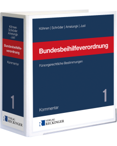 Cover der Bundesbeihilfeverordnung 