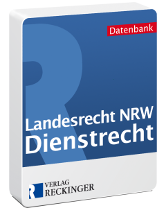 Cover des Landesrechts NRW - Dienstrecht