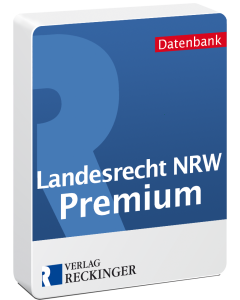 Cover des Landesrechts NRW - Premium
