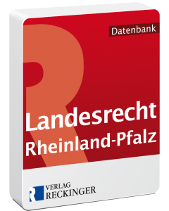 Cover des Landesrechts Rheinland-Pfalz