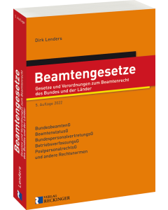 Cover der Beamtengesetze