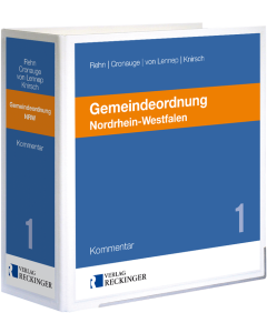 Cover der Gemeindeordnung NRW