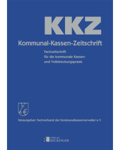 Cover der Kommunal-Kassen-Zeitschrift Einbanddecke