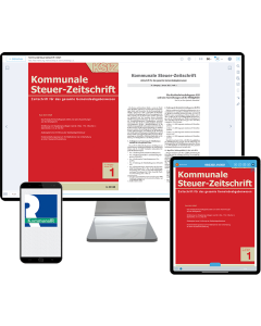 Cover der Kommunalen Steuer-Zeitschrift