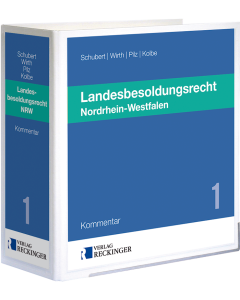 Cover des Landesbesoldungsrechts in NRW
