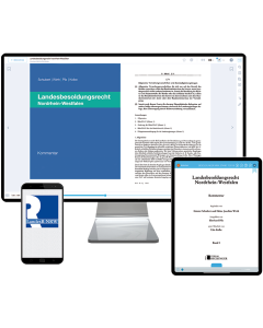 Cover des Landesbesoldungsrechts in NRW