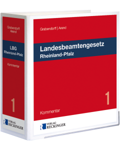 Cover des Landesbeamtengesetzes in Rheinland-Pfalz