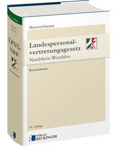 Cover des Landespersonalvertretungsgesetzes in NRW