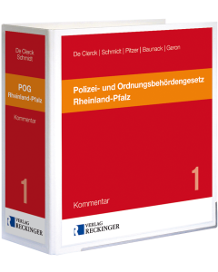 Cover des Polizei- und Ordnungsbehördengesetzes Rheinland-Pfalz