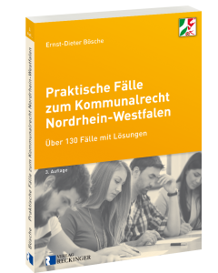 Cover des Handbuchs für Praktische Fälle zum Kommunalrecht NRW