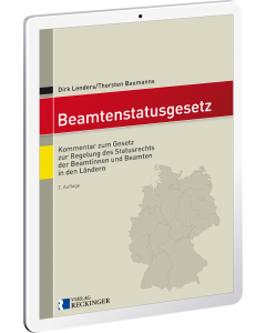 Cover des Beamtenschutzgesetzes