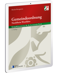 Gemeindeordnung für das Land Nordrhein-Westfalen – Kompaktkommentar für die kommunale Praxis (Digital)
