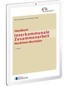 Cover des Handbuchs Interkommunale Zusammenarbeit NRW