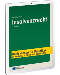 Cover des Insolvenzrechts