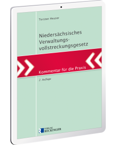 Cover des Niedersächsischen Verwaltungsvollstreckungsgesetzes