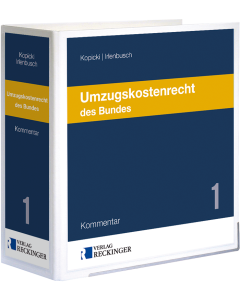 Cover des Umzugskostenrechts des Bundes