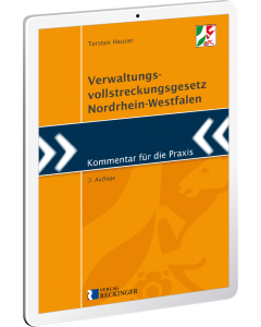 Cover des Verwaltungsvollstreckungsgesetzes NRW